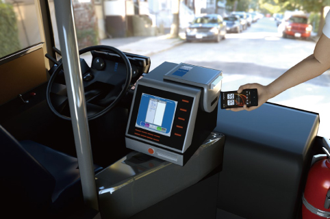 Sx1 automated system to pay bus fare