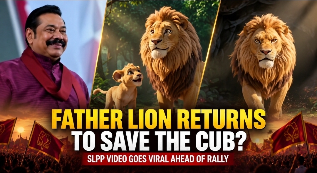 ‘සිංහයා අනුරාධපුරයට’: මහින්දගේ පැමිණීම ගැන පොහොට්ටුවෙන් සමාජ මාධ්යයට වීඩියෝවක්