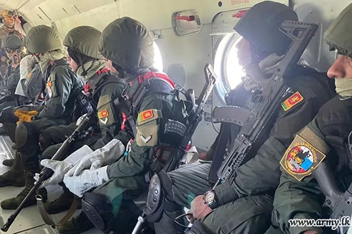 රුසියානු හමුදාව සමඟ ඒකාබද්ධ ත්‍රස්ත විරෝධී යුද අභ්‍යාසයකට ශ්‍රී ලංකා යුද හමුදා සාමාජිකයන් 75ක්