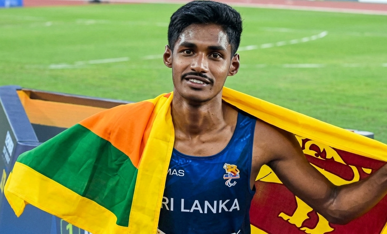 ආසියානු පැරා ක්‍රීඩා උළෙලේදී ශ්‍රී ලංකාවට පළමු පදක්කම මොහොමඩ් සෆ්රාන්ගෙන්