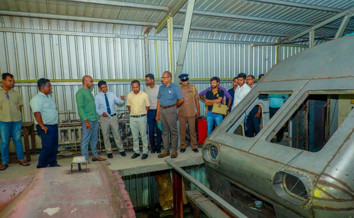 එක් දුම්රියකට රුපියල් මිලියන 25ක් වැය කරමින් S11 දුම්රිය එන්ජින් තුනක් අලුත්වැඩියා කිරීමේ වැඩසටහනක්