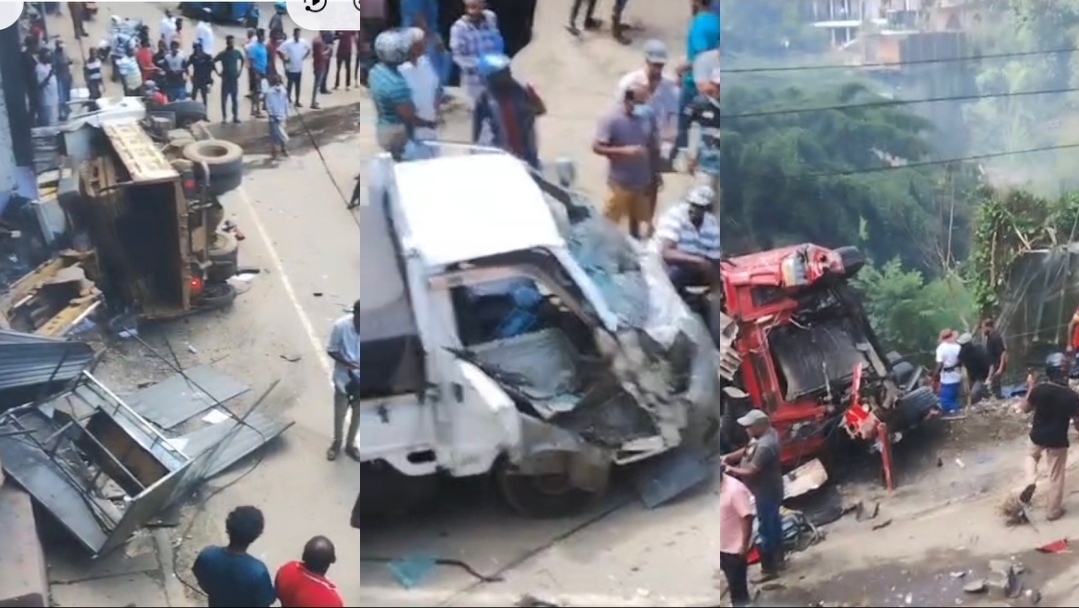 අකුරණ මාරක රිය අනතුරෙන් සිව්දෙනෙකු මරුට, සිමෙන්ති ලොරියේ රියදුරු අත්අඩංගුවට