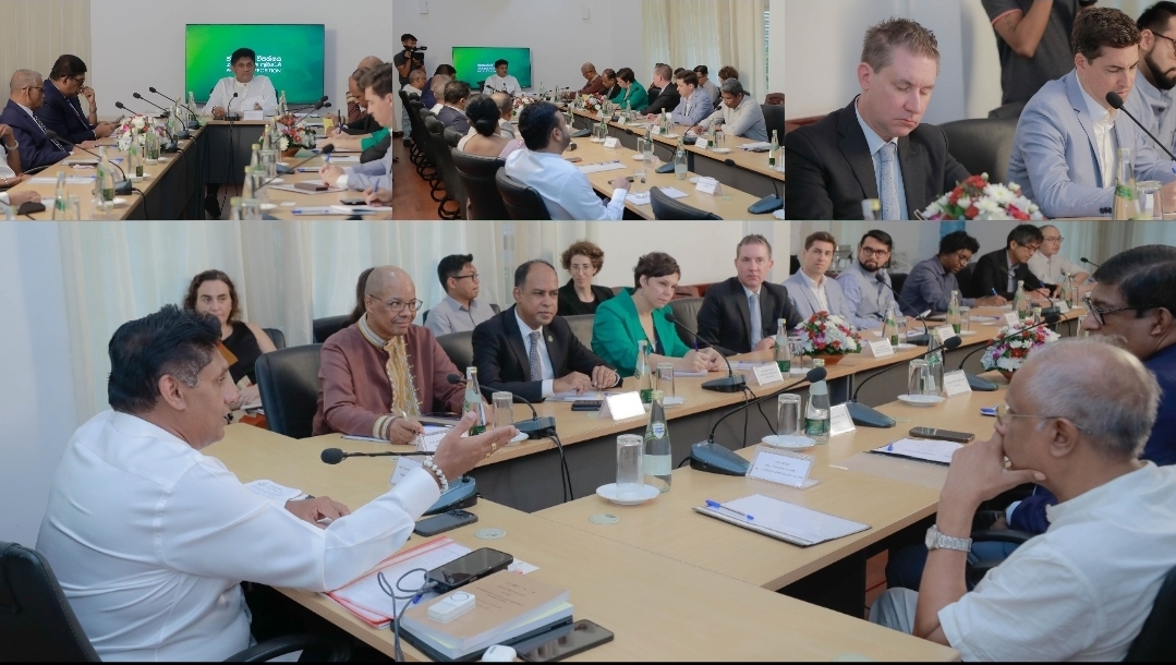ත්‍රස්ත විරෝධී හා සංවිධානාත්මක අපරාධ පනත් ගැන විපක්ෂ නායකගෙන් රාජ්‍යතාන්ත්‍රික නියෝජිතයන්ට කරුණු පැහැදිලි කිරීමක්