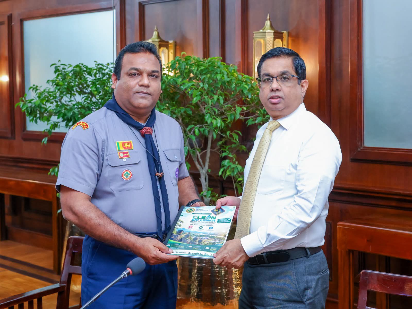 ශ්‍රී ලංකා ජාතික බාලදක්ෂ ජම්බෝරියට රාජ්‍ය හා පෞද්ගලික අංශයේ සහාය ගැන සාකච්ඡාවක්